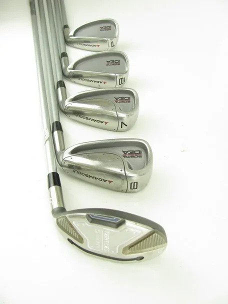 LADIES Adams Idea iron set 5H, 6-PW with Graphite