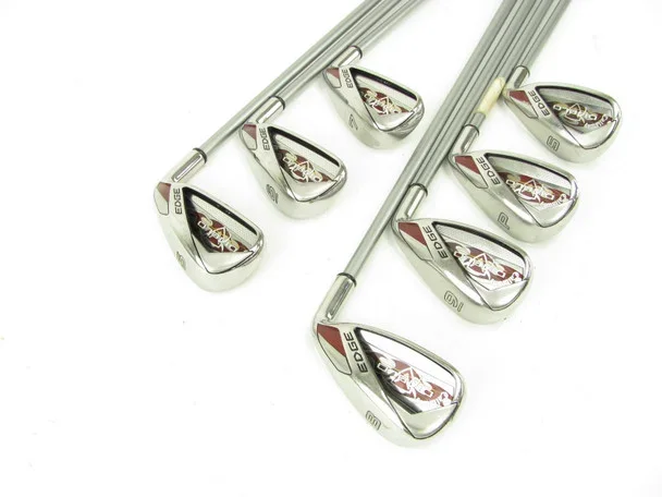 LADIES Callaway Diablo Edge iron set 5-PW+SW w/ Graphite