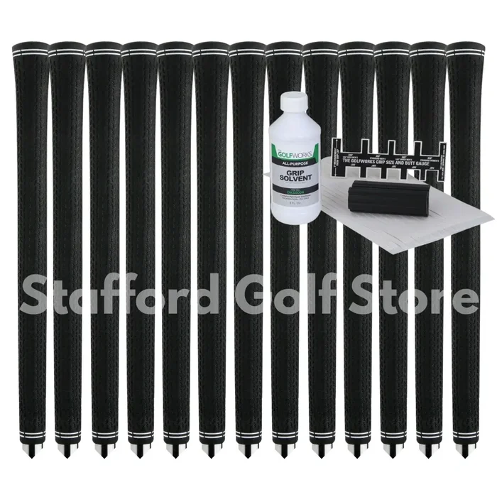 Lamkin Crossline 1150 360 Wedge Grips (13pcs) + Golf Regripping Kits