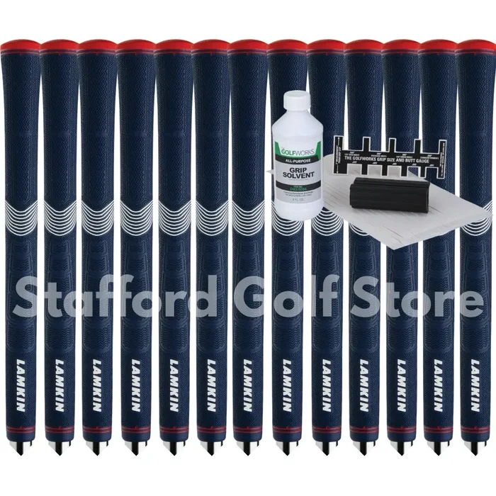 Lamkin Sonar+ Hero Golf Grips (13pcs) + Golf Regripping Kits