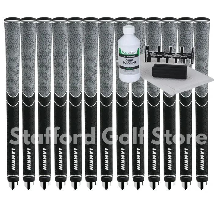 Lamkin ST+ Hybrid Grips (13pcs) + Golf Regripping Kits