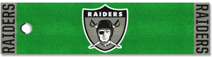 Las Vegas Raiders Retro Indoor Putting Mat