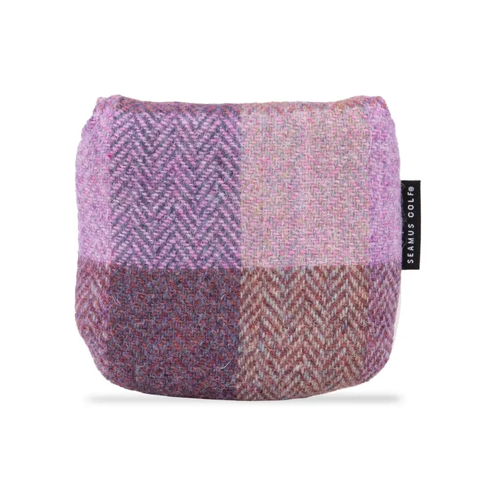Lavender Check Harris Tweed Mallet