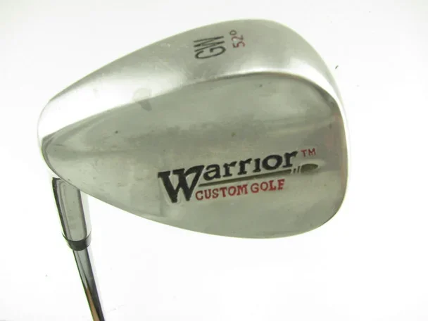 LEFT HAND Warrior Custom Gap Wedge 52 degree w/ Steel Regular