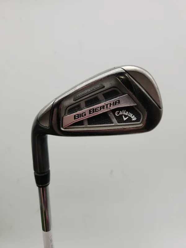 LEFTY 2014 CALLAWAY BIG BERTHA 5 IRON STIFF TT XP95 38.5″ GOOD