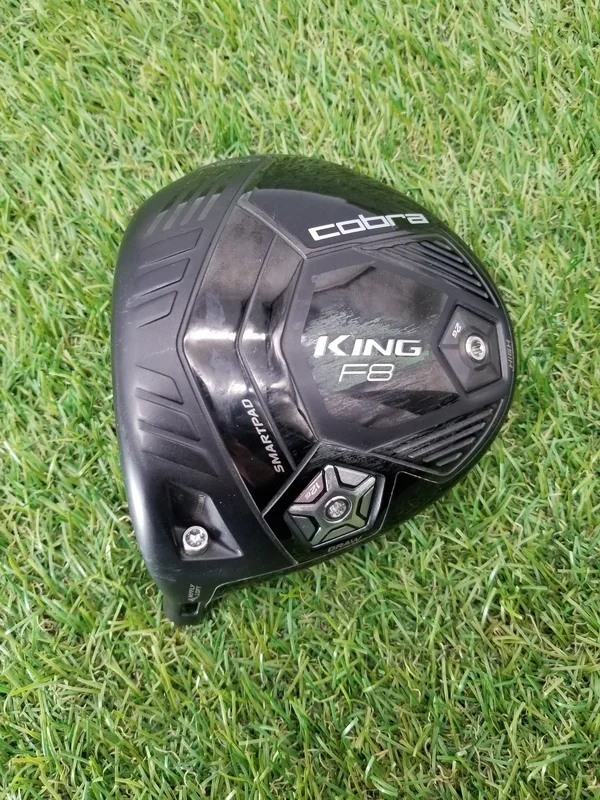 LEFTY 2018 COBRA KING F8 DRIVER CLUBHEAD ONLY GOOD