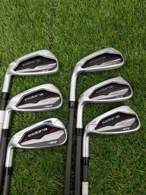 LEFTY 2022 COBRA AIR X IRON SET 5-PW REGULAR ULTRALITE 50 GRAPHITE GOOD