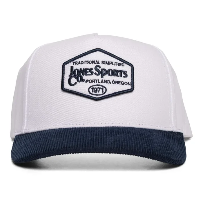 Legacy Snapback JSC Simplified Patch – White/Navy