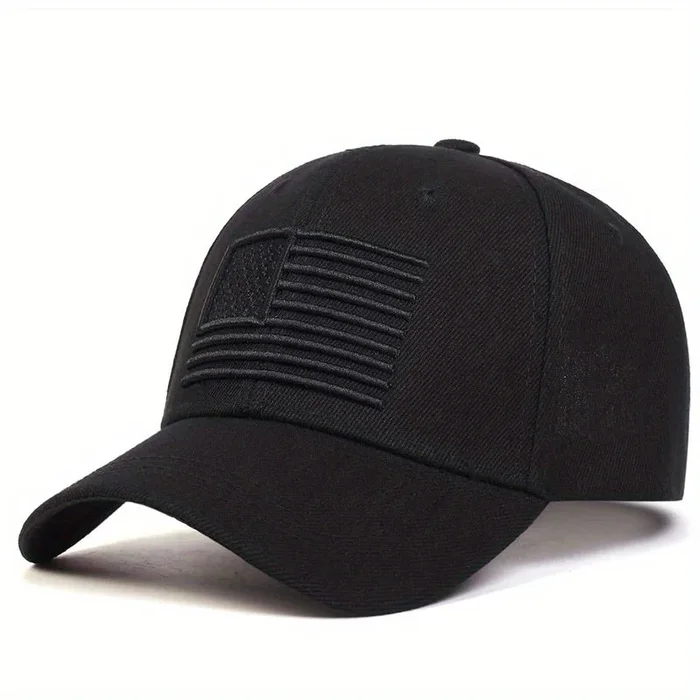 Lesmart Casual Flag Embroidery Golf Baseball Cap