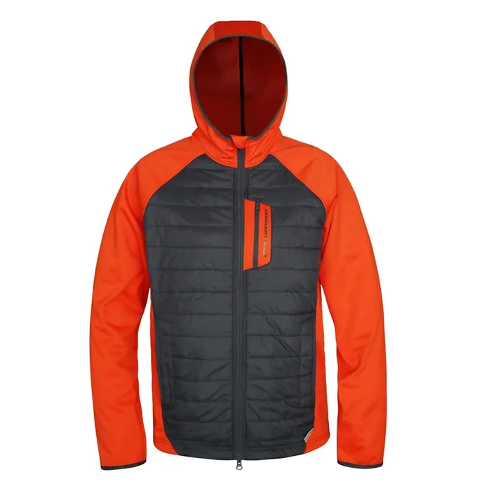 Lesmart Men’s Hooded Puffer Hybrid Jacket