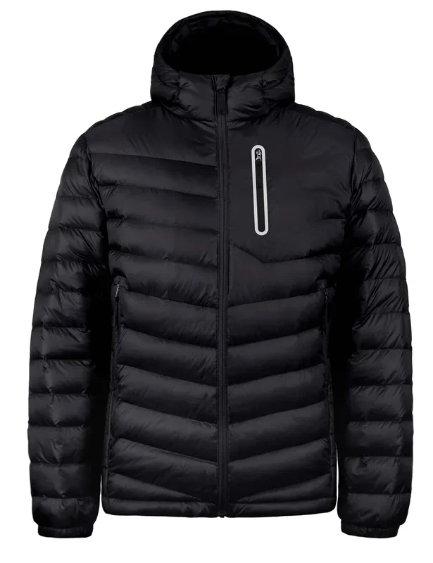 Lesmart Men’s Hooded Water-Resistant Puffer Down Jacket
