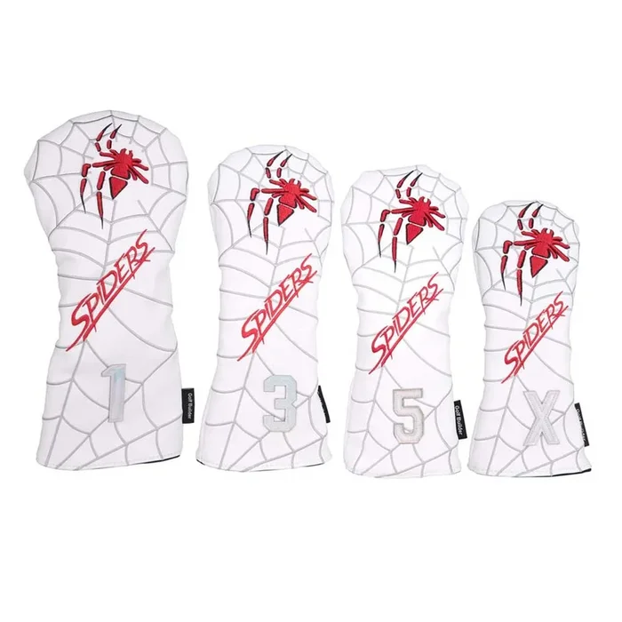 Lesmart Spider Embroidery Golf Head Cover