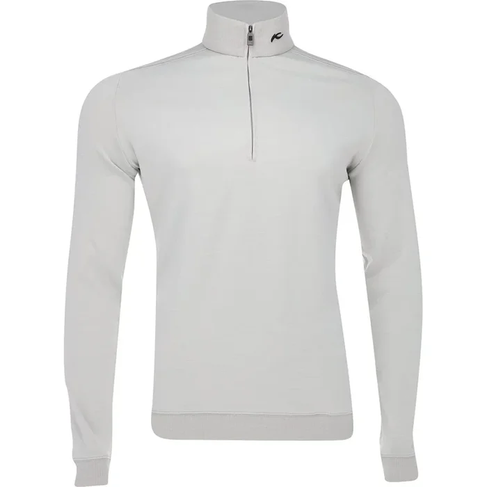 Liam Techwool Ribbed Hem 1/2 Zip Midlayer