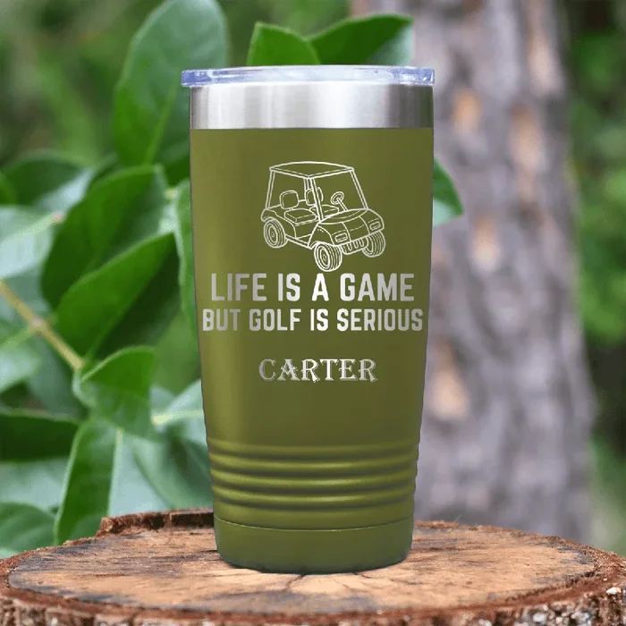 Life Is A Game Tumbler