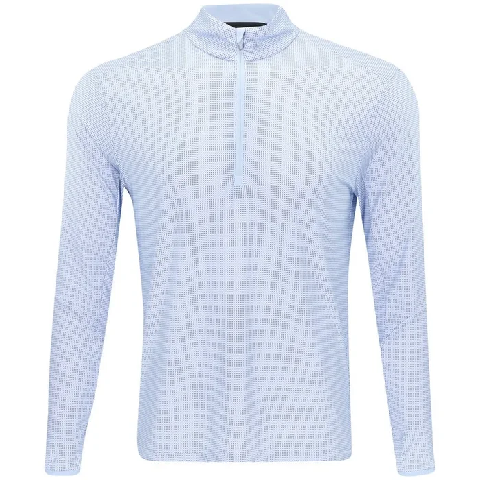 Lightweight Airflow Peached Knit 1/4 Zip Pullover