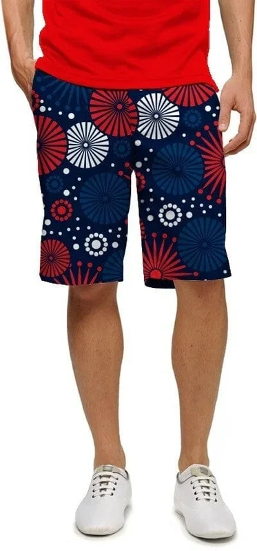 Loudmouth Golf: Men’s StretchTech Shorts – Fireworks