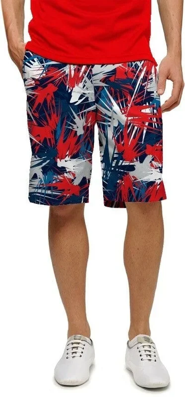 Loudmouth Golf: Men’s StretchTech Shorts- Icicles