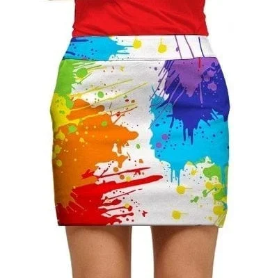 Loudmouth Golf: Womens StretchTech Skort – Drop Cloth