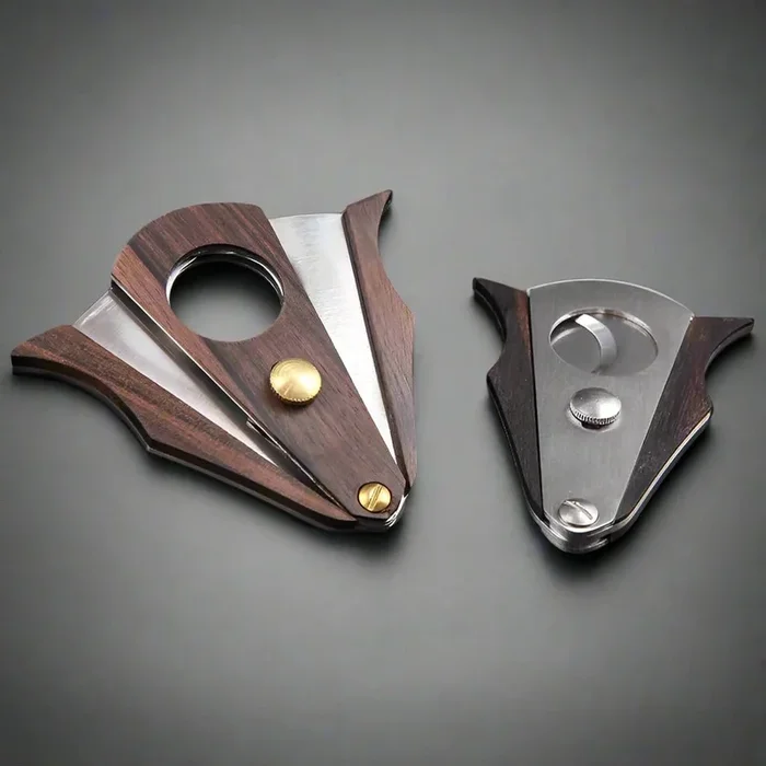 Luxury Wood Grain Cigar Cutter