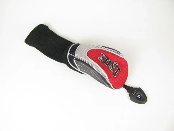Lynx Golf Hybrid Headcover RED/SILVER/BLACK