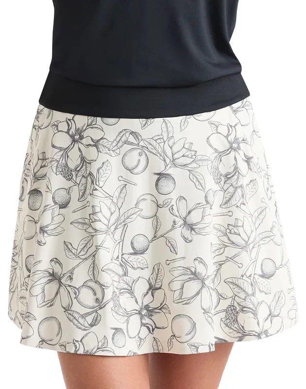 Magnolia Toile Women’s Skort – Ivory