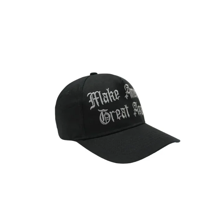 Make America Great Again Script – Black/Silver