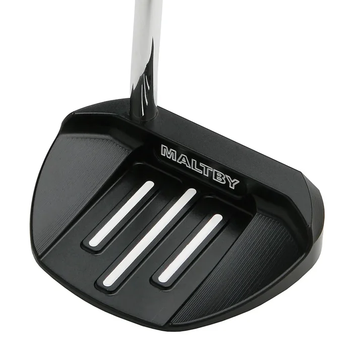 Maltby Pure-Track PTM-5+ Tour Milled Black Chrome Putter Head