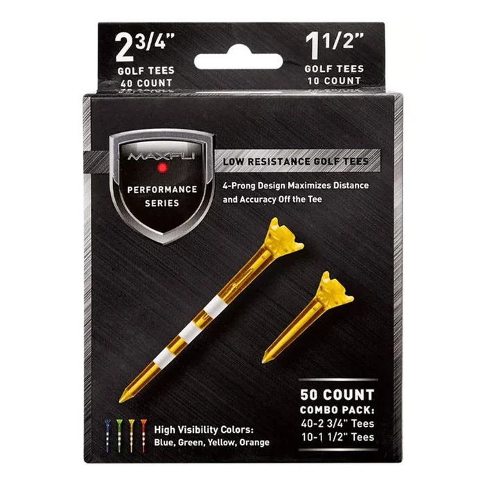 Maxfli 2 3/4″ Translucent Tees 50 pk
