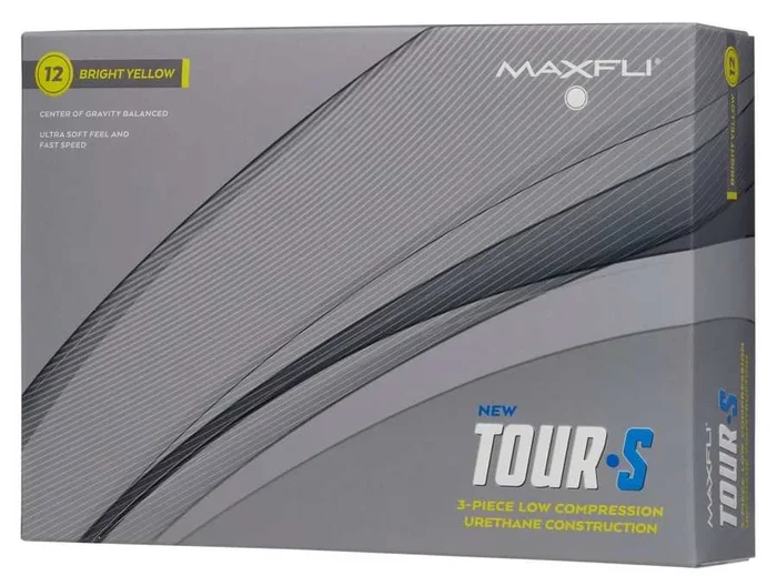 Maxfli 2023 Tour S Golf Balls – Yellow