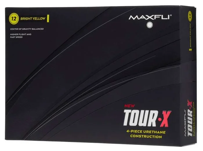 Maxfli 2023 Tour X Golf Balls Yellow