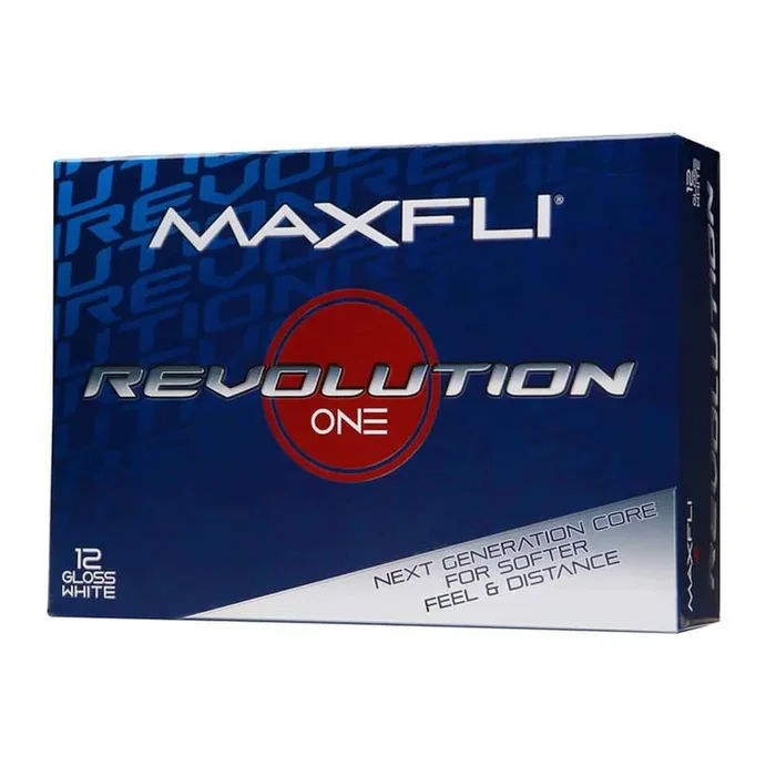 Maxfli Revolution One Golf Balls – 2 Dozen