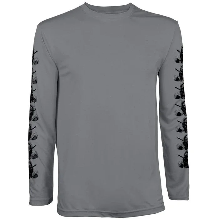 Men’s Golf Long Sleeve Lightweight Undershirt | Tattoo Golf | Dark Grey