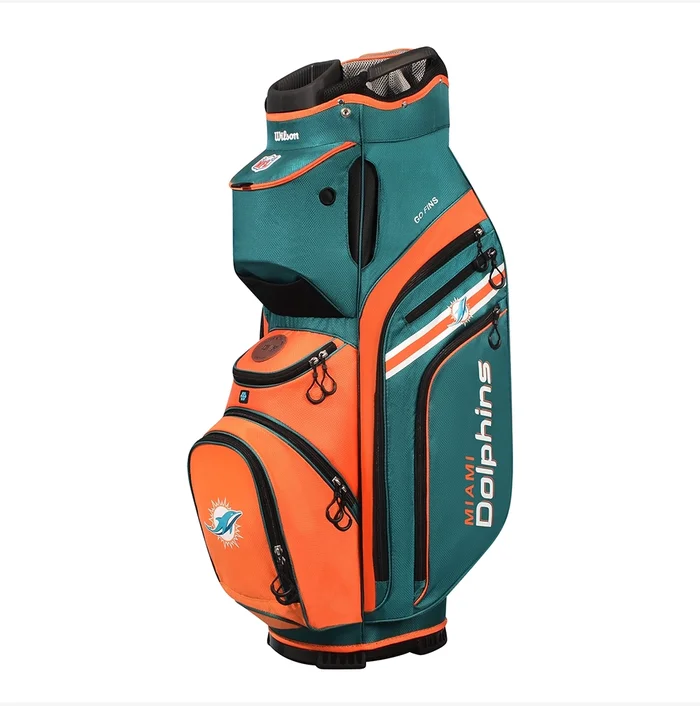 Miami Dolphins Wilson Cart Golf Bag