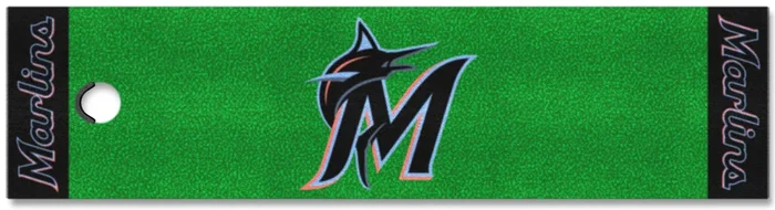Miami Marlins Indoor Putting Mat