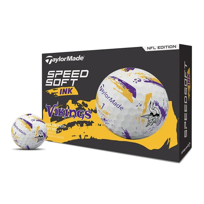 Minnesota Vikings SpeedSoft Ink Golf Balls