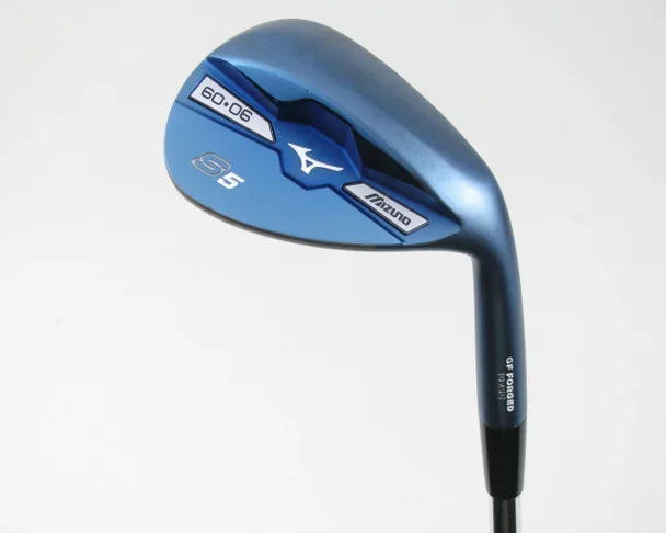 Mizuno S5 Blue Ion Lob Wedge 60* 60-06 w/ Steel Dynamic Gold (Out of Stock)