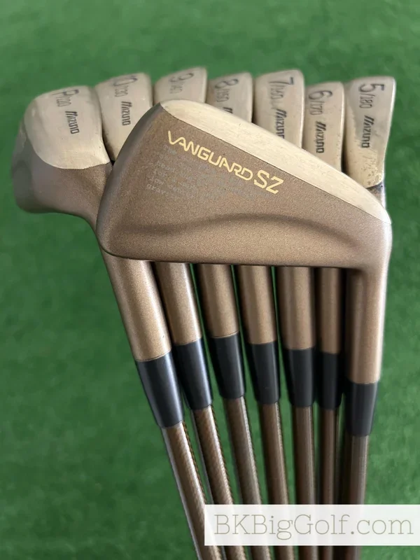 Mizuno Vanguard Copper SZ Hybrid Iron Set 4-P / Exsar M55J Regular Graphite