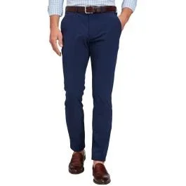 Mizzen+Main Helmsman Chino Golf Pants – Navy Solid