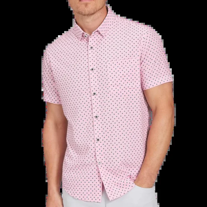 Mizzen+Main Leeward Short Sleeve Men’s Dress Shirt