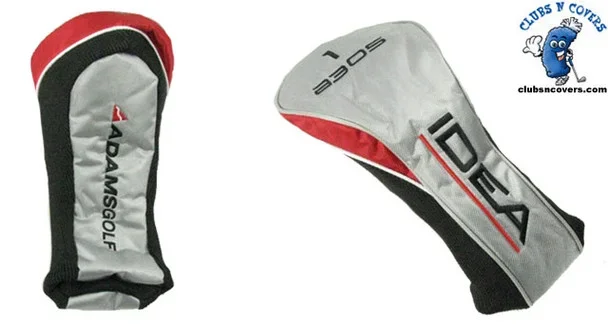 NEW Adams Idea a3OS Driver Headcover SILVER/RED/BLACK