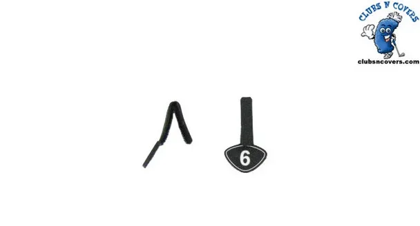 NEW Callaway Replacement #6 Velcro Tag (ERC,Big Bertha 2004,Big Bertha 2005)