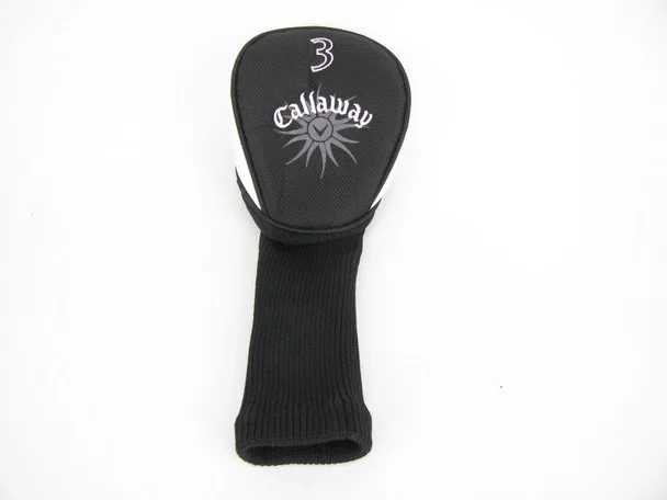 NEW Callaway Solaire Fairway 3 wood Headcover BLACK/WHITE
