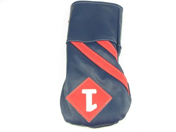 NEW Callaway Vintage Leather Driver Headcover BLUE/RED