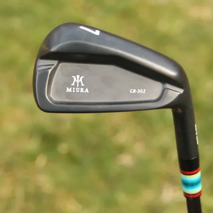 New Custom Built Miura CB 302 QPQ Black 4-PW Iron Set (BUILT TO SPEC!)