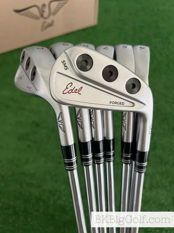NEW Edel SMS Forged Iron Set w Box 4-P / KBS Tour 130 X Extra Stiff
