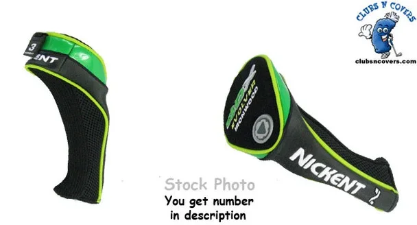 NEW Nickent 4DX Evolver Hybrid ironwood Headcover NO TAG