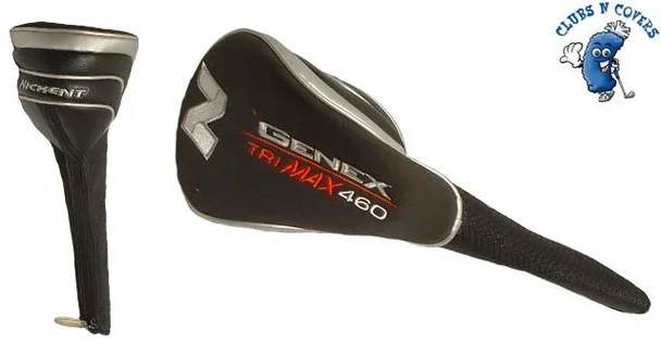 NEW Nickent Genex Tri Max 460 Driver Headcover ZIPPERED