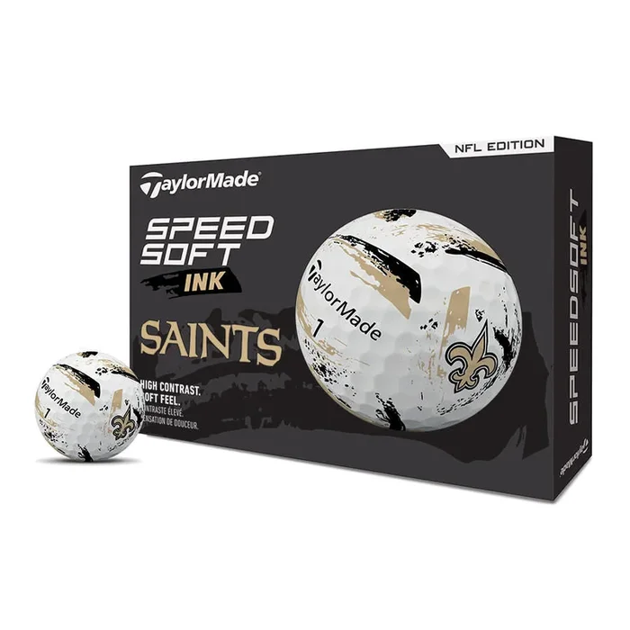 New Orleans Saints SpeedSoft Ink Golf Balls