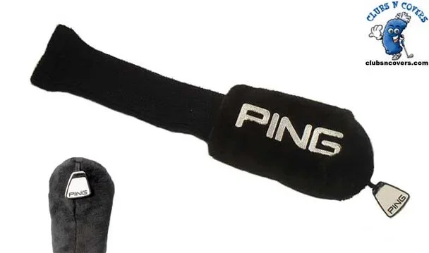 NEW Ping Eye Zing Karsten Fairway 3 wood Headcover BLACK Long Neck