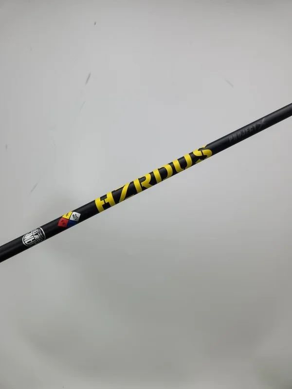 NEW PROJX HZRDUS YELLOW HANDCRAFTED DRIVER SHAFT XSTIFF 76G .335 BRANDNEW